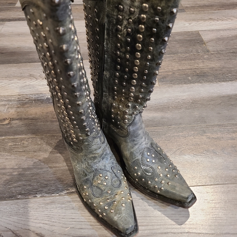Studded Boots Size 7